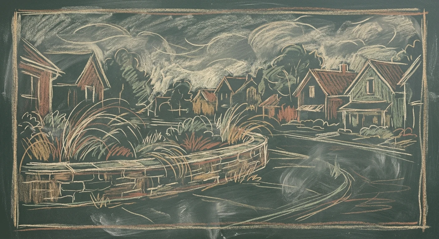 Richwoods chalk illustration